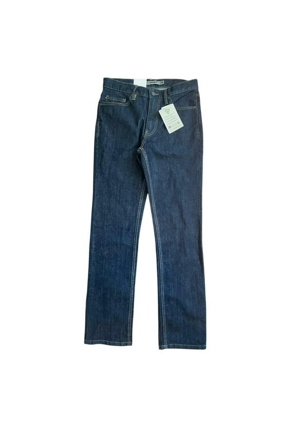 Men's Worker Straight Denim Indigo Rinse Size 29x32