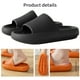 thumbnail image 4 of Zapatillas de casa, sandalias antideslizantes de EVA, zapatillas de suela gruesa con punta abierta para parejas, negras, adecuadas para el tamaño 41-42 2 piezas kenally  AP001383-07B, 4 of 7