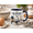 Black, variant on Baker Mug with Mix Bake Inspire Design, Baking Gift for Home Bakers