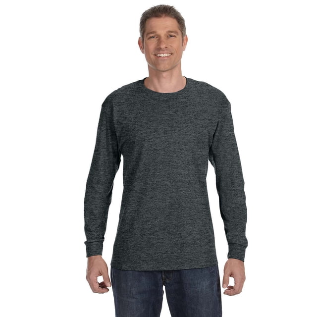 Gildan Men's Heavy Cotton Long-Sleeve T-Shirt