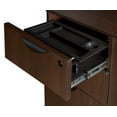 thumbnail image 4 of Legacy Double Box File Pedestal Reception Desk- Java, 4 of 8