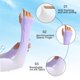 thumbnail image 3 of Guantes de juego para controlador de juegos móvil, material de fibra nano-plata con dedo táctil, guantes de pantalla táctil sin costuras, transpirables y antisudor de alta sensibilidad para juegos de, 3 of 5
