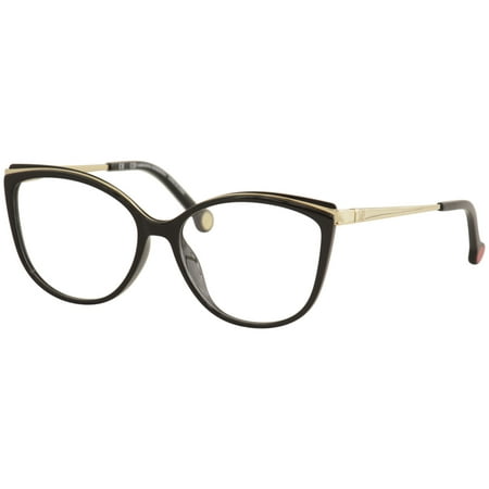 Optical Eyeglass Frame Gun - CH Carolina Herrera Eyeglasses VHE783K VHE/783/K Z42Y Black Optical Frame 53mm
