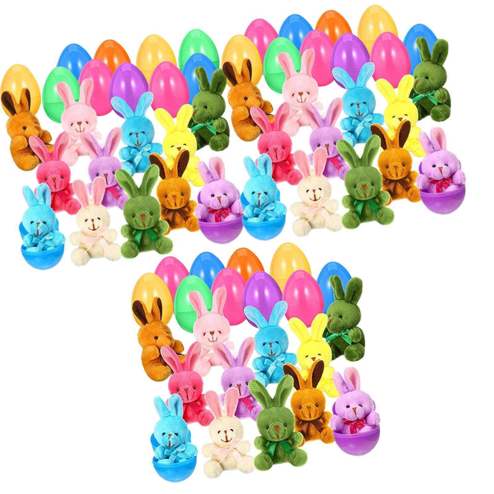 HOMYL Easter eggs with luxurious toys for children and adults, filled with full basket 36Pcs