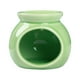 thumbnail image 2 of Quemador de aceite aromático, portavelas, difusor perfumado, incensario, calentador de aceite de Color sólido, quemador de aceite esencial de cerámica Verde, 2 of 8
