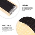 thumbnail image 3 of 2pcs Folding Hand Fan for Women Foldable Japanese Vintage Fan Dancing Fan with Bag, 3 of 6