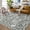 Green, variant on FairOnly 8'x10' Brown Floral Area Rugs for Living Room Vintage Distressed Rug Machine Washable Ultra-Thin Rugs for Bedroom Indoor Floor Carpet