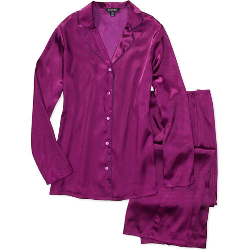 Women's Satin Pajama Set