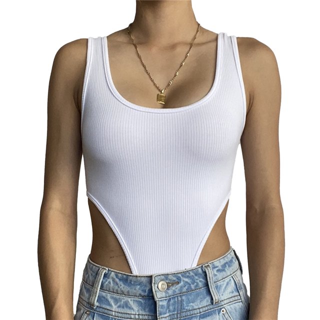 Body sin mangas, Body de mujer ajustado, Body sin mangas para mujer, Ropa de club para mujer, Valor excepcional