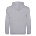 thumbnail image 2 of Awdis - Sudadera con capucha para adultos Unisex - Modelo college - Deporte/Gimnasio/Running (Gris Luna), 2 of 2