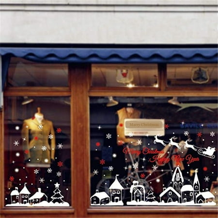 Reactionnx Christmas Window Clings Christmas Window Stickers