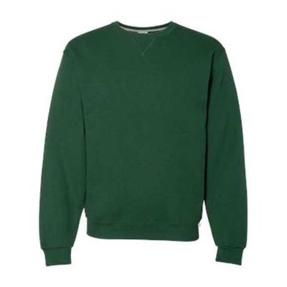 Dri Power Crewneck Sweatshirt, Dark Green - 3XL