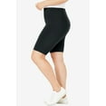 thumbnail image 2 of Woman Within Plus Size Stretch Cotton Bike Short, 2 of 5
