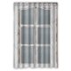 thumbnail image 1 of ABPHQTO Panel de puerta de madera vieja Vidrio Pintura blanca Marco completo Cortina de ducha de poliéster impermeable y ganchos 120x180 cm, 1 of 1