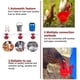 thumbnail image 4 of Bebederos automáticos para pollos, tazones, bebederos para aves de granja - 2 piezas Kuyhfg Sin marca, 4 of 5