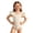 Beige, variant on LRen Girls Summer 1 Piece Swimsuits Girls Swimsuits Girls Rash Guard Swimsuit Quick Dry Summer Beach Athletic Swimwear Tropical Cute Cutout Swimwear for Kids