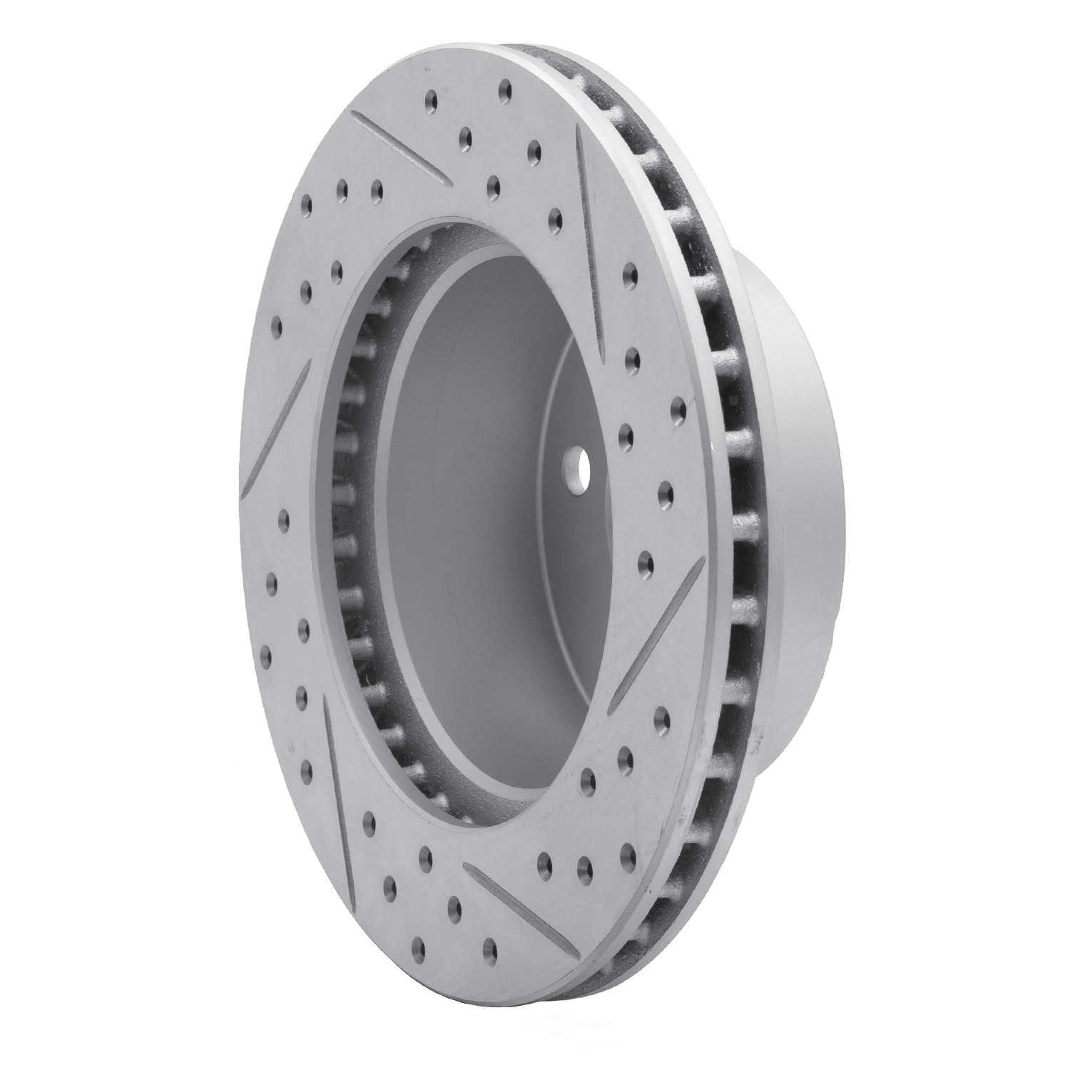 Dynamic Friction Company 830-42022L DFC Geoperformance Rotor - Drilled and Slotted