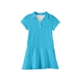 thumbnail image 6 of LWavelet Back to School Uniform Dress for Girls Short Sleeve Pique Polo Dress Summer School Uniform Kids Casual Sundress, 6 of 6