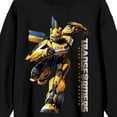 thumbnail image 2 of Transformers Rise Of The Beasts Deluxe Bumblebee Crew Neck Long Sleeve Adult Tee-Small, 2 of 7