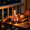 thumbnail image 5 of Dalxymotic Ghost Candle, Spooky Figurine Wax Decor, Decorative Desk Ornament Accent, Cute Spooky Party Gift Idea, Ghost Candle Decoration Gift for Home, Table, Desk, Mantel, 5 of 7