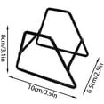 thumbnail image 3 of Coaster Holder 3.1 Inch Iron Metal Coaster Organizer Stand for Storage of Round and Square Coasters(Black), 3 of 4