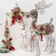 thumbnail image 3 of Christmas Elk Iron Art Pine Cones with Light LED Christmas Decorations Reindeer Shopping Mall Window Ornaments Home Desk Decor, 3 of 5