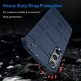 thumbnail image 4 of For Samsung Galaxy S24 + S23 Ultra S22 S21 FE S21 + S20 Plus S20 FE S10 Note 20 Ultra Rugged shield cover Rubber Case Green For S22 Ultra, 4 of 6