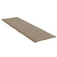 thumbnail image 4 of vidaXL Patio Cushion Garden Outdoor Sun Lounger Chair Cushion Oxford Fabric, 4 of 8