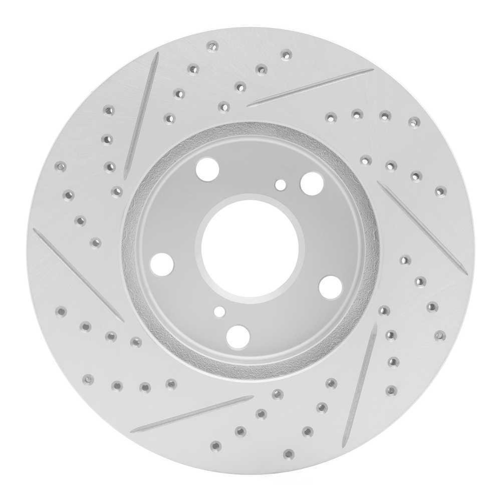 Dynamic Friction Company 830-76052R DFC Geoperformance Rotor - Drilled and Slotted