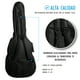 thumbnail image 4 of Estuche para bajo eléctrico, Funda para bajo eléctrico con tirantes y asa con goma para su fácil transporte, Gig bag, guitar case para trasporte y protección Kidam  Bordes Grises, 4 of 4
