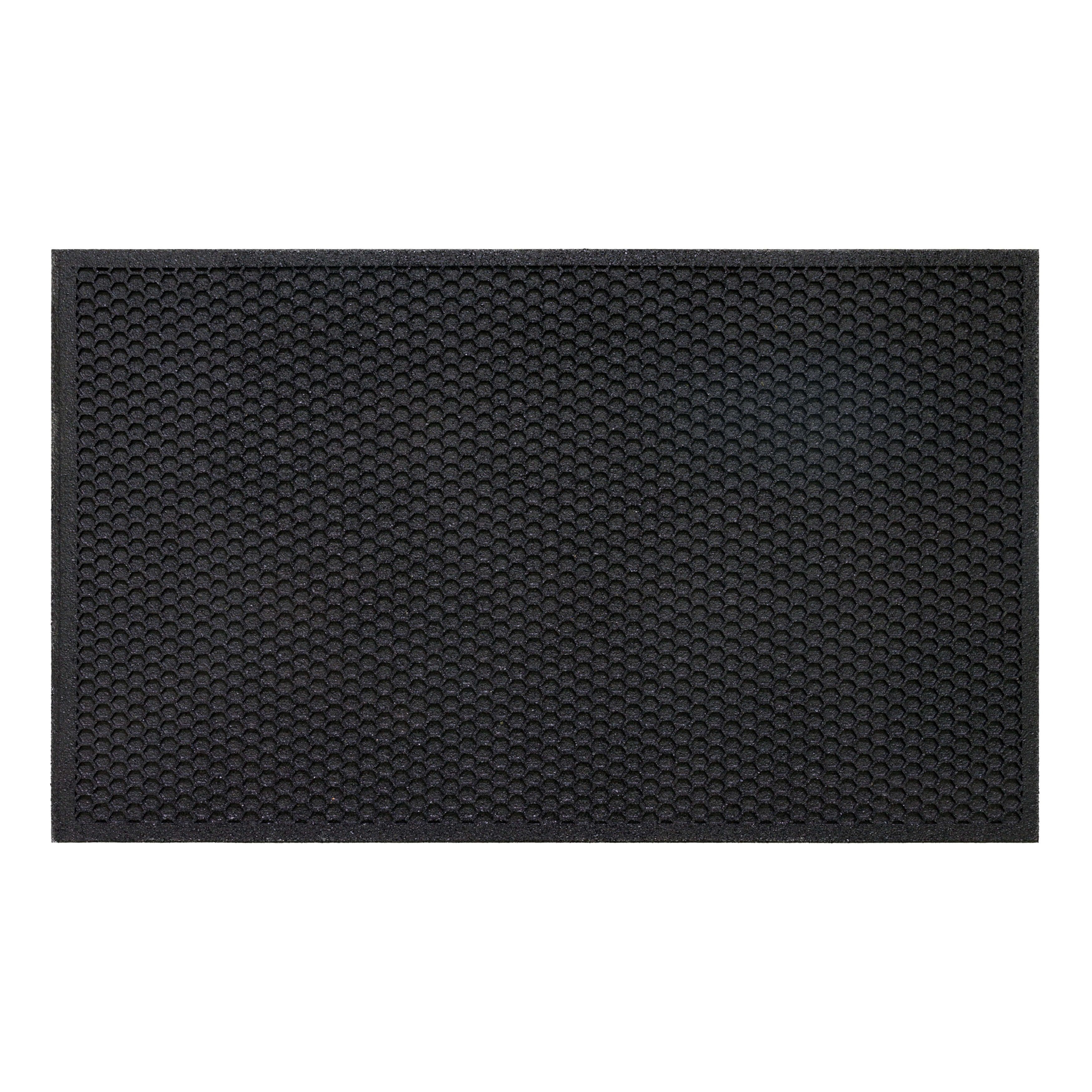 Mohawk Home Waffle Grid Impression Low Pile Non-Slip Indoor