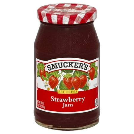 Smucker's Seedless Strawberry Jam, 18-Ounce (Best Strawberry Jam Brand Uk)