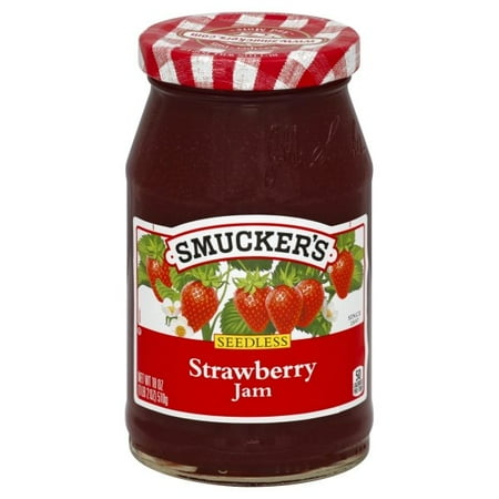 Smucker’s Seedless Strawberry Jam, 18-Ounce