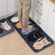 thumbnail image 3 of Cartoon Cats Print Bathroom Kitchen Carpet Doormat Floor Mat Rug Home Decor, 3 of 3