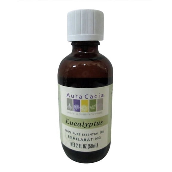 Aura Cacia Exhilarating Eucalyptus 100% Pure Essential Oil - 2 Oz