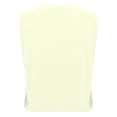 thumbnail image 5 of TrendOFT Womens Yoga Tops Sleeveless Sun Protection Cooling Gym Workout Activewear Casual Daily Wear Active Top Yellow S, 5 of 5