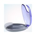 thumbnail image 3 of Caja de almacenamiento para aparatos dentales, transparente, para dentaduras postizas (azul), 3 of 6