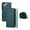 Green, variant on Fit for iPhone 13(6.1)/14(6.1) PU Leather Magnetic Snap Flip Zipper Strap Wallet Phone Case