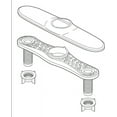 thumbnail image 2 of Delta Essa Escutcheon w/ Baseplate & Nuts in Chrome, 2 of 2