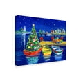 thumbnail image 2 of Trademark Fine Art 'Christmas Dock' Canvas Art by Geraldine Aikman, 2 of 3