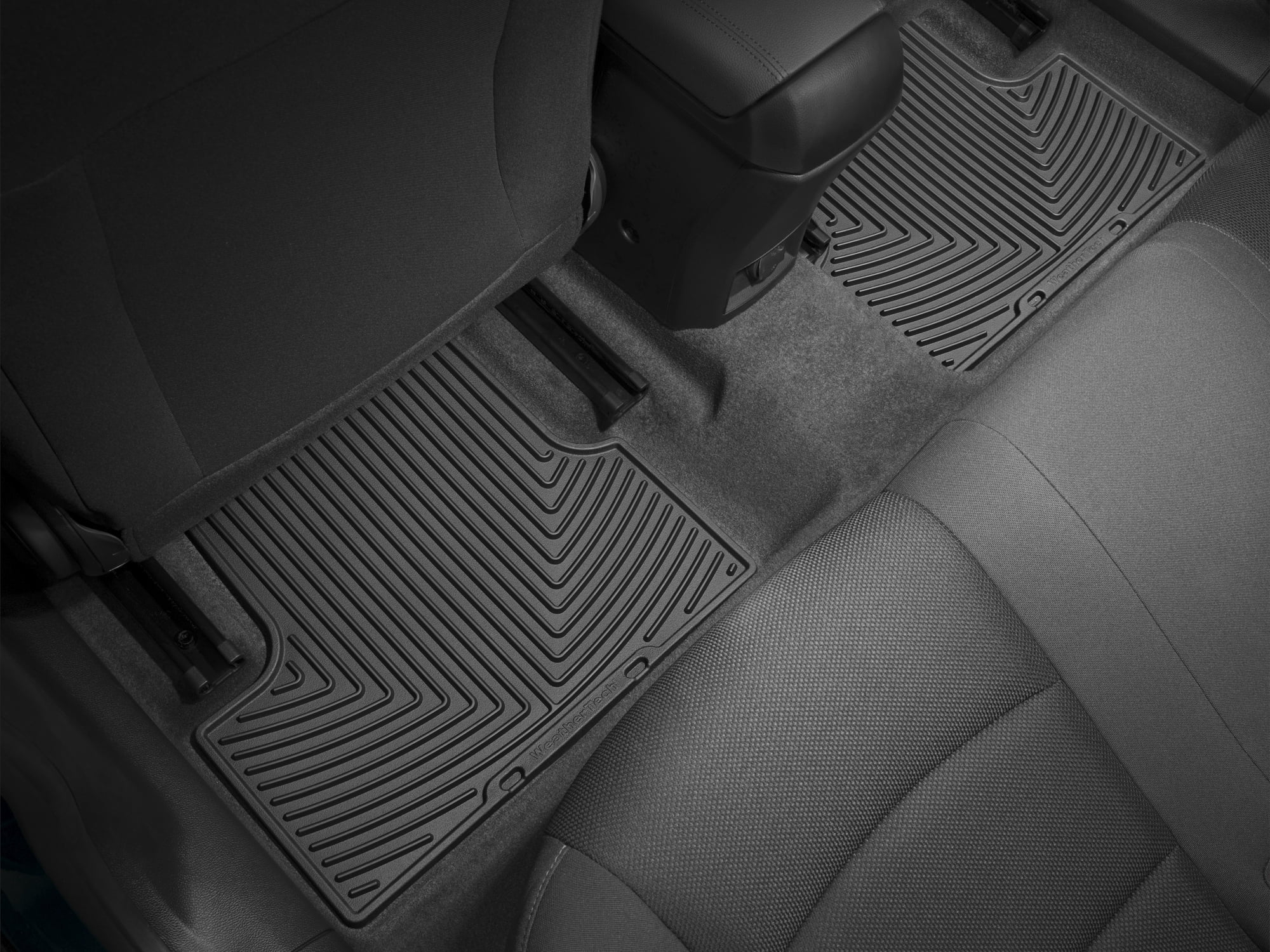 WeatherTech All-Weather Floor Mats compatible with Chevrolet Cruze Limited, Cruze - 2nd Row, Black