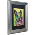 thumbnail image 3 of Trademark Fine Art "Lucy" Canvas Art by Dean Russo, Black Matte, Silver Frame, 3 of 4