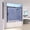 Black, variant on Single Sliding Frameless Shower Door, 56-60" W x 74" H, with 5/16" Clear Tempered Glass, Chrome Finish, ACE DECOR