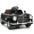 thumbnail image 4 of Gymax Mercedes Benz 300SL AMG Children Toddlers Ride on Car Electric Toy Black, 4 of 9