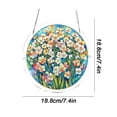 thumbnail image 2 of Colorful Acrylic Puzzle Pendant Home Puzzle Decoration Gift Giving, 2 of 5