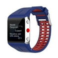 thumbnail image 4 of Replacement Bands Silicone Watch Bands Replacement Bands Soft Comfortable Dual Color Watch Strap Compatible For  V800, 4 of 8