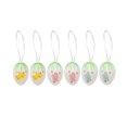 thumbnail image 3 of 6x Adornos Colgantes de Huevos de Pascua Decoración de Huevos de Pascua Huevos Coloridos Regalos Portátiles para Niños Colgantes para Proyectos Escola estilo B, 3 of 8