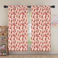 thumbnail image 5 of Blackout Kids Curtains,Red Christmas Tree Pattern Childrens Insulated Curtains Set Of 2,Bedroom Essentials,Toddler Room Decor 52"x63", 5 of 5