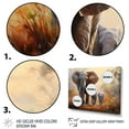 thumbnail image 3 of Designart "Guardianship of the Elephant Family" Animals Wall Art Living Room, 3 of 5