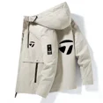 thumbnail image 4 of Sudadera con capucha de ciclismo para hombre y mujer, nueva moda de otoño, resistente al viento, manga larga, para deportes al aire libre, tenis, chaqueta de béisbol, 4 of 5
